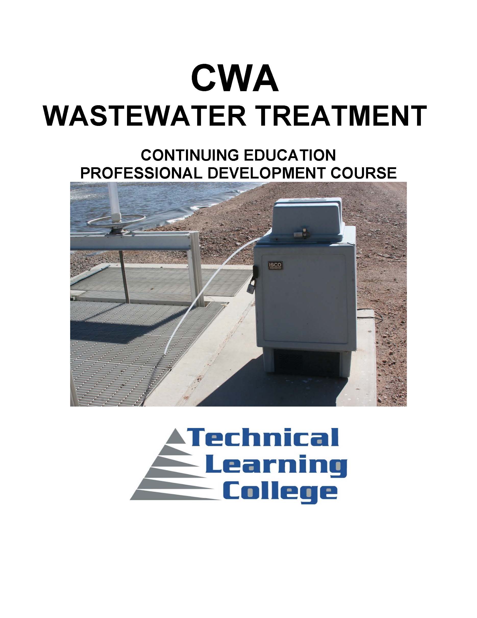 Wastewater Collection Courses Technical Learning College